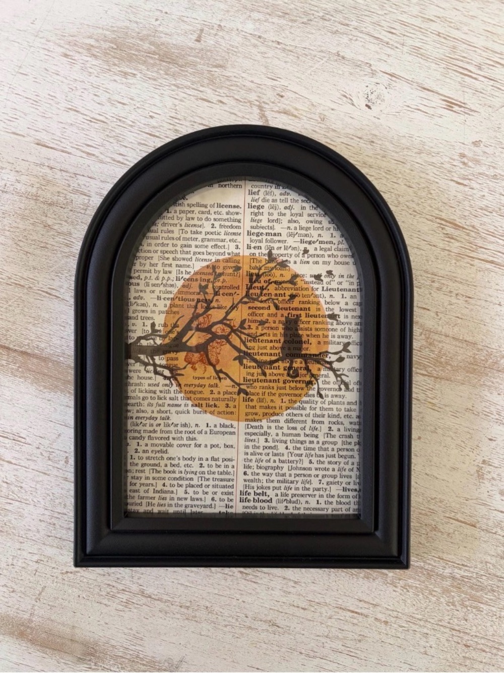 Harvest Moon & Cat FRAMED ART